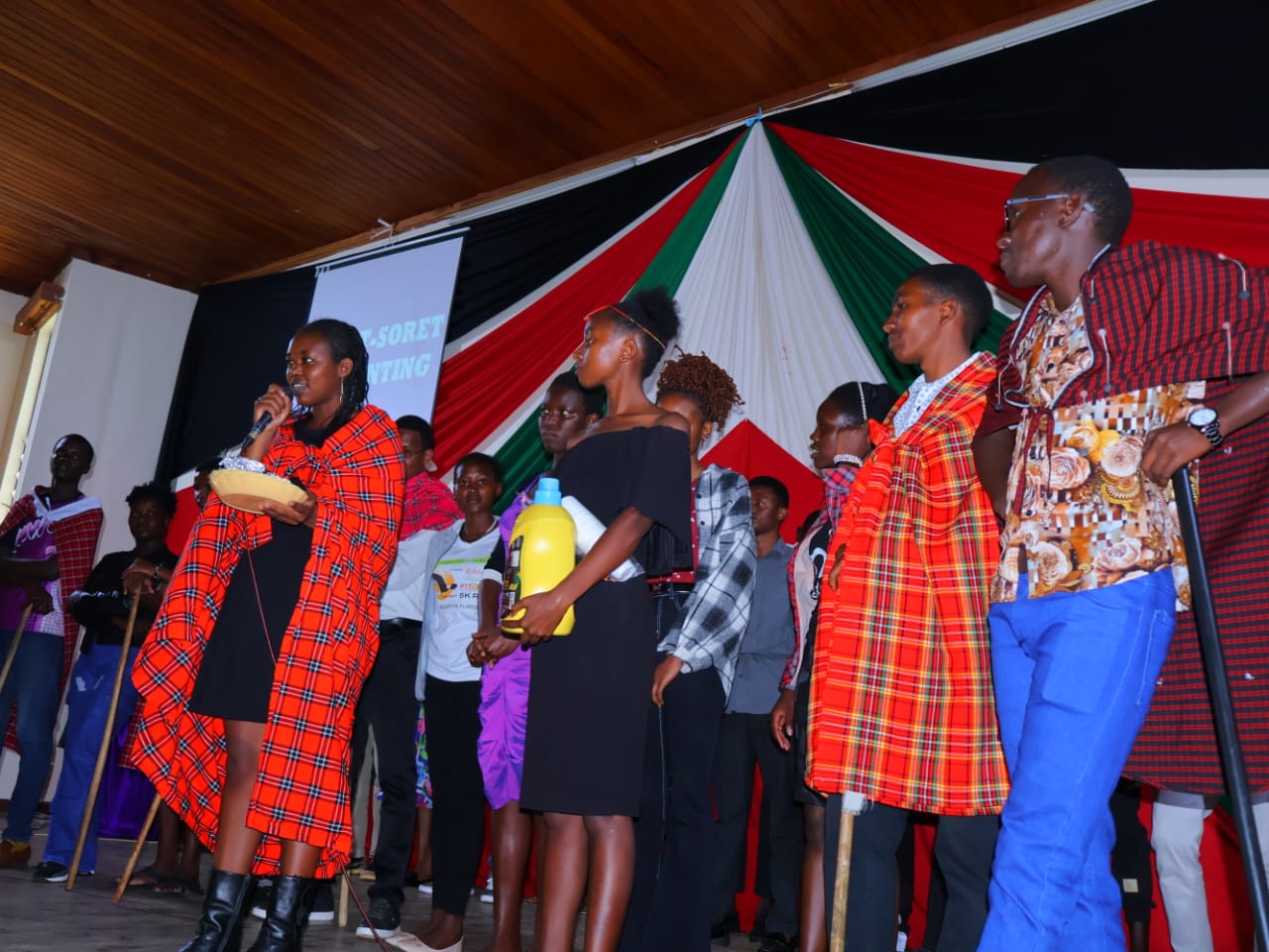 Members worshipping together on Cultural Sunday
